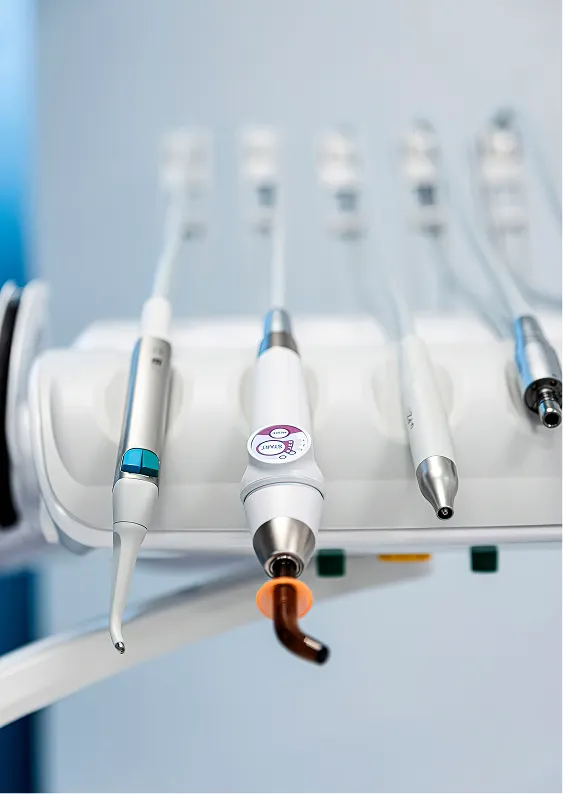 Partners Tandarts gereedschap op een tafel